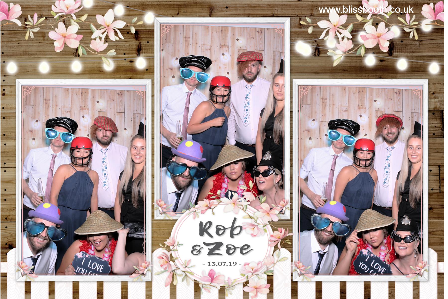 Rob and Zoe | View more photos from the event at gallery.blissbooth.co.uk/u/BlissBooth/Rob-and-Zoe